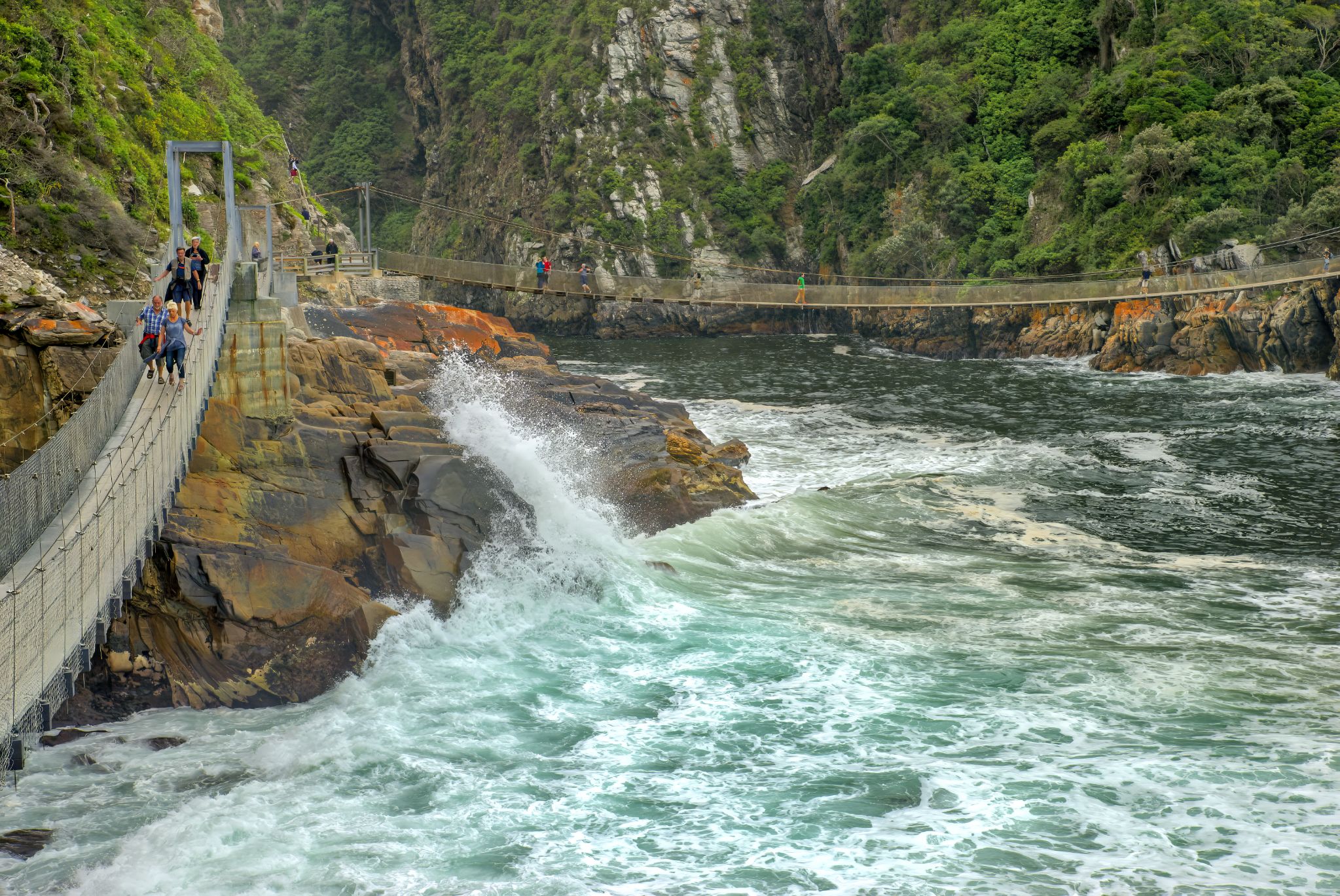 Storms River Mündung im Tsitsikamma National Park
